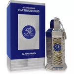 Al Haramain 50 Years Platinum Oud Eau De Parfum Spray (Unisex) By Al Haramain